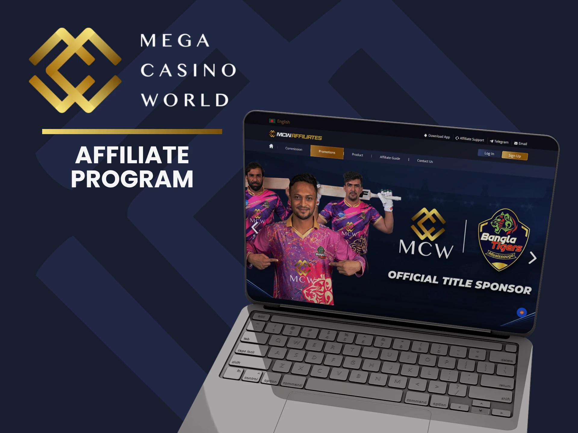 Earn money with MCW by joining the affiliate program.