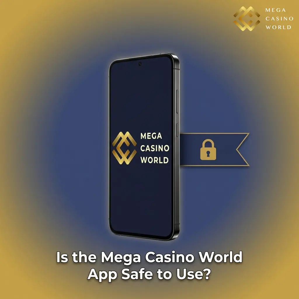 Mega Casino World PWA safety features including SSL encryption and Curacao Gaming Authority licence for Bangladesh players
