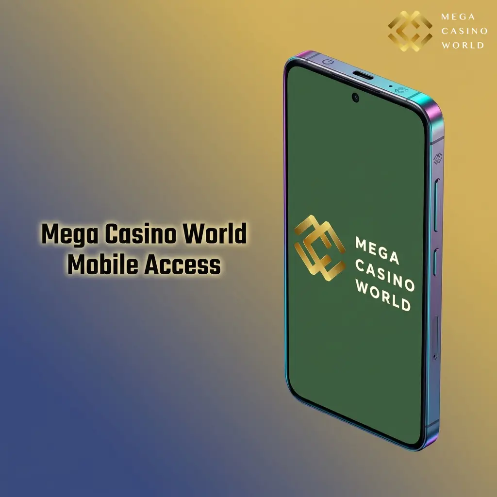 Mega Casino World PWA mobile access on Android and iOS with full sports betting and casino features