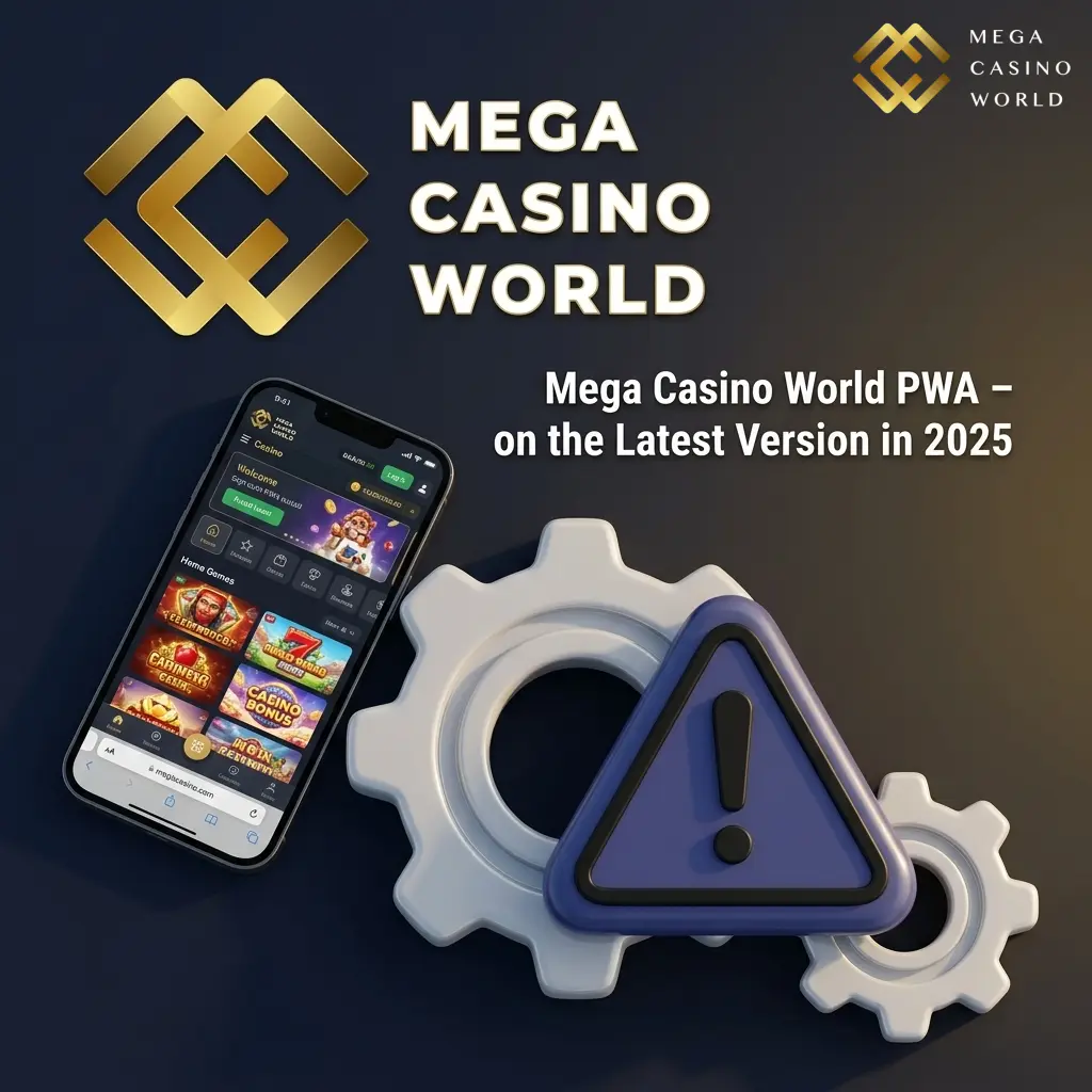 Mega Casino World PWA auto-updates on launch in 2025, no manual steps needed, always latest version with full features.
