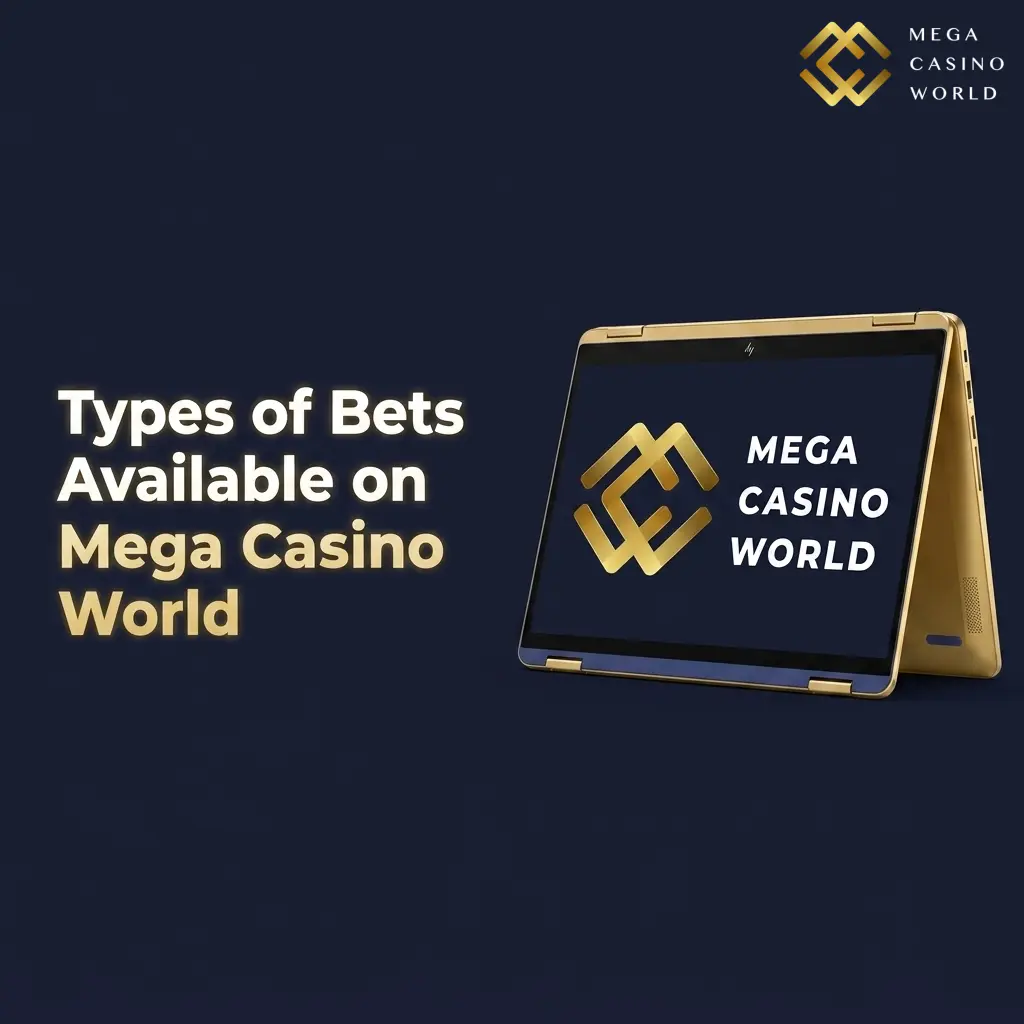 Mega Casino World bet types including single, parlay, system, teasers, and each way options for Bangladesh players